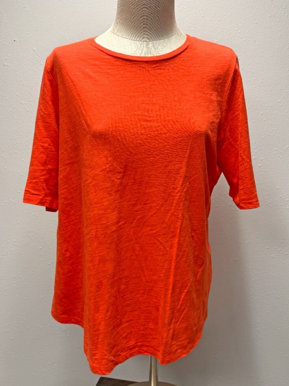 Eileen Fisher Organic Cotton Tee - Picture 3 of 11